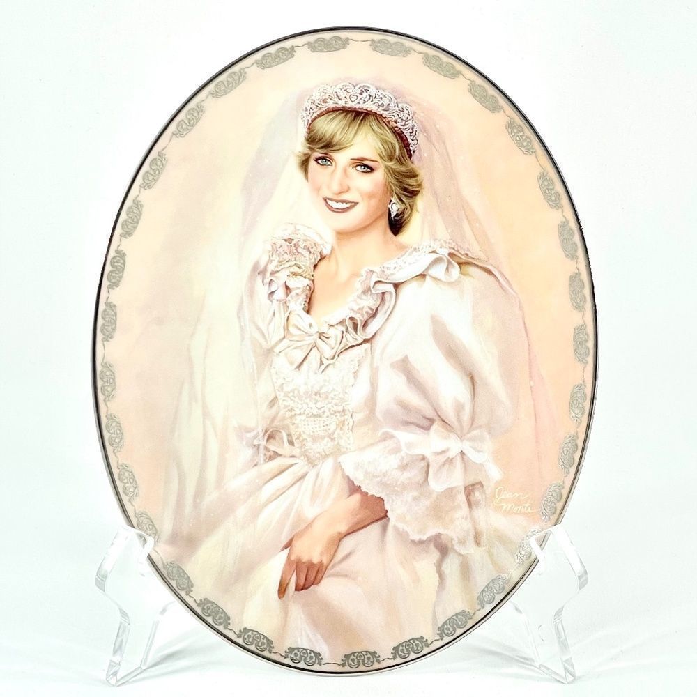 Princess Diana "The People's Princess" By Jean Monti Decorative Plate